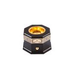 black Hexagonal Islamic Incense Burner